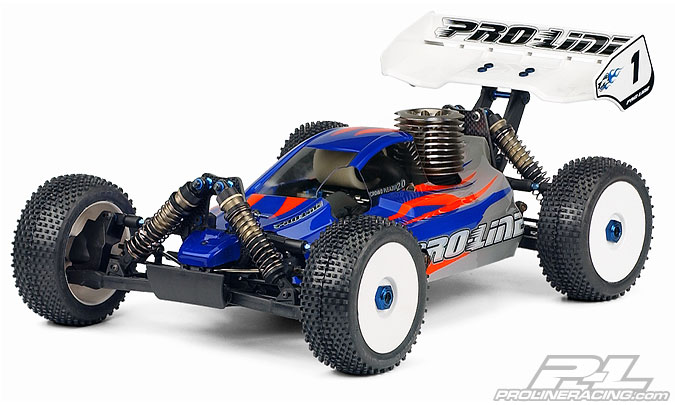 1:8 Proline Body Crowd Pleazer 2.0 Clear for Rc8 (clear +decals)