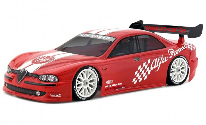 1:10 Body Alfa Romeo 156  200MM clear + Decals