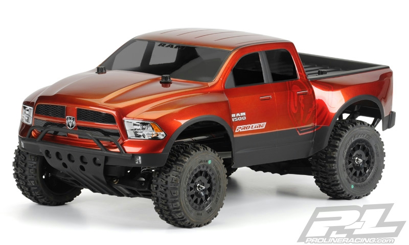 1:8 Body 2013 DODGE Ram  (clear +decals)