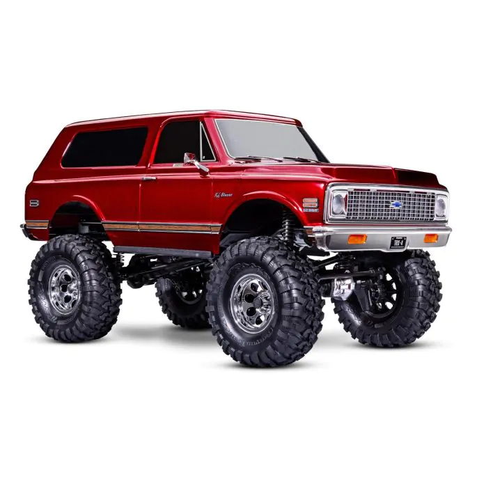 TRAXXAS TRX-4 1972 CHEVROLET BLAZER HIGH TRAIL EDITION - RED (No battery/charger)